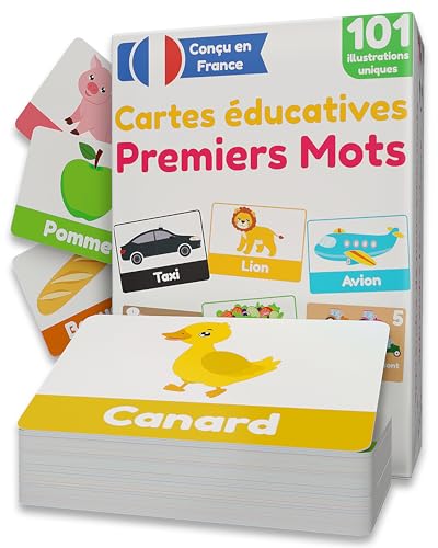 Cartes Éducatives Premiers Mots Enfants