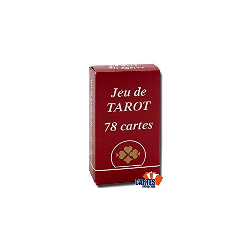 LA DUCALE Tarot Jeu de 78 Cartes à Jouer - Dos écossais axé 