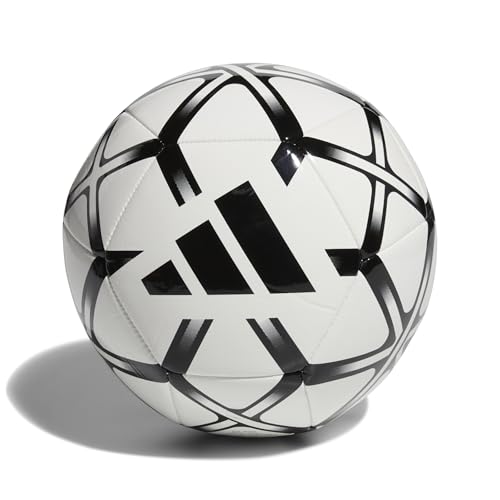 Adidas Unisex Starlancer Club Ball, White/Black, 5