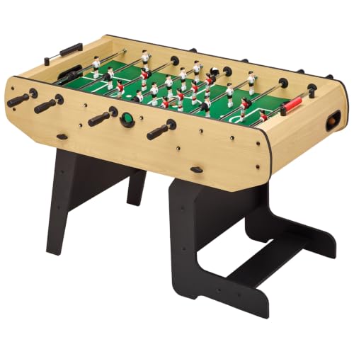 KANGUI Babyfoot Bois Pliable - Barres Télescopiques - 3 Ball