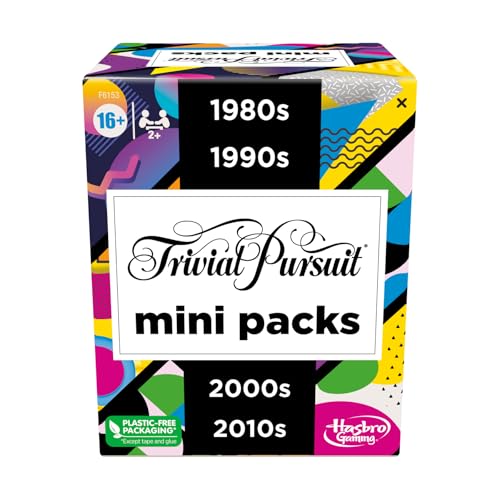 Trivial Pursuit Game Mini Packs Multipack, Fun Trivia Questi