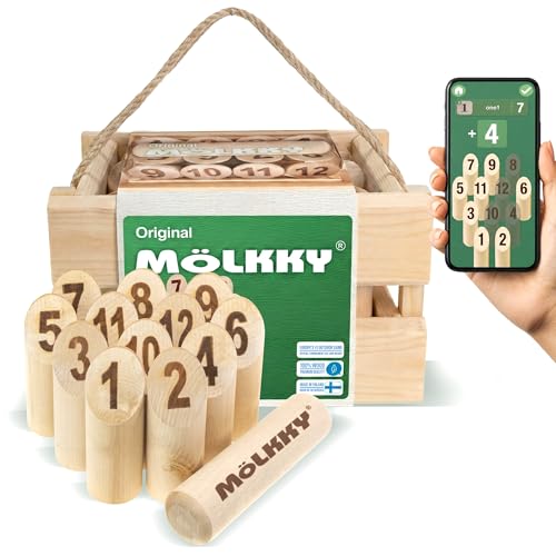 Mölkky Original - Lancer des Jeux Exterieur Adulte pour Jard