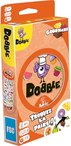 Dobble Asmodee Gourmandise - Jeu de de Carte - Jeu de Sociét