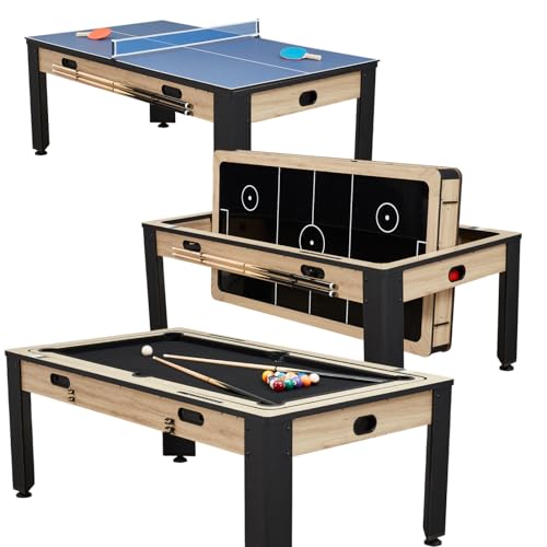 Table Multijeux 4-en-1 Industrielle