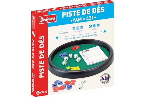 JEUJURA - Piste de Yam 421 - Jeux de Société - Jeu Enfant dè