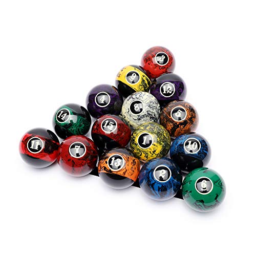 BEKZILY Ensemble Complet de Boules de Billard Professionnell