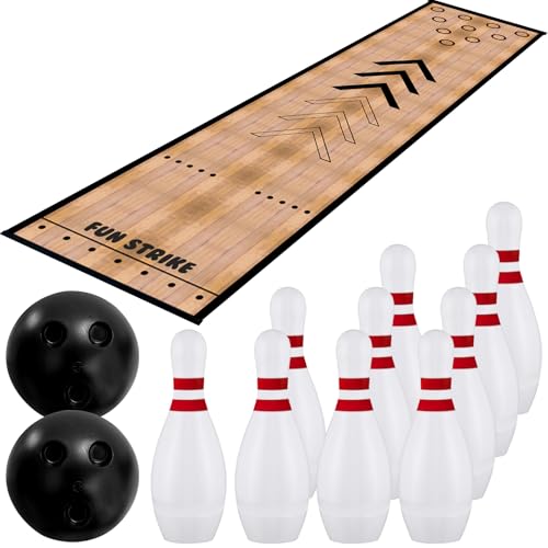 KEAGAN - Mini Set de Bowling, Jeux Complets de Bowling dInté