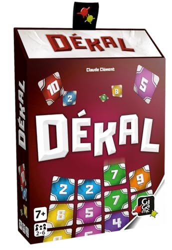 Dekal Jeu Logique Rouge Compact