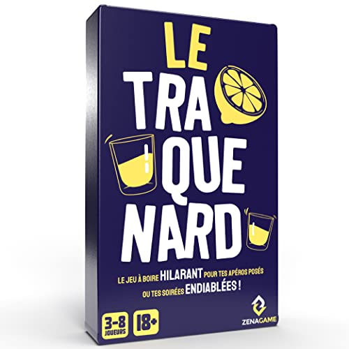 ZENAGAME Le Traquenard, Le Jeu Alcool de 300 Cartes Fun et H