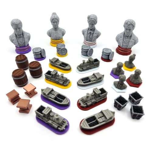 BGExpansions Pack damélioration 3D pour Brass Birmingham et 