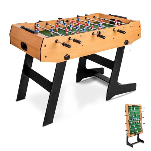 Hyner Table de babyfoot Pliable, Accessoires complets - pour