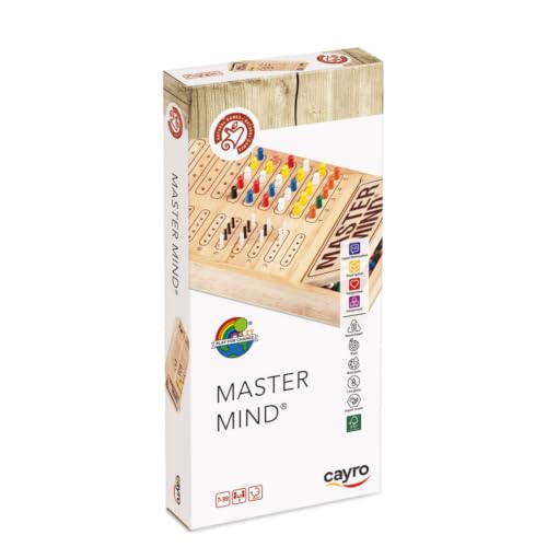 Cayro - Master Mind - + 7 Ans - Maquette en Bois Colorée - J