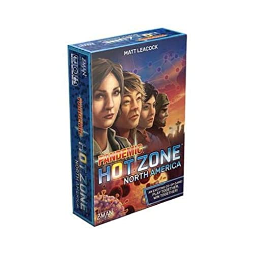 Asmodee Z-Man Games | Pandemic Zone Rouge : Amérique du Nord