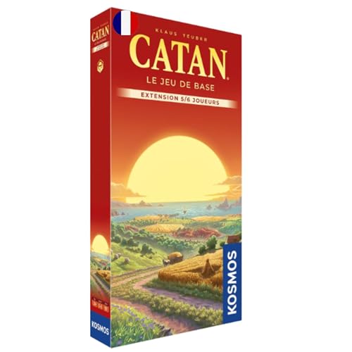 Asmodee - Catan Jeu de Base - Extension : 5-6 Joueurs - Jeu 