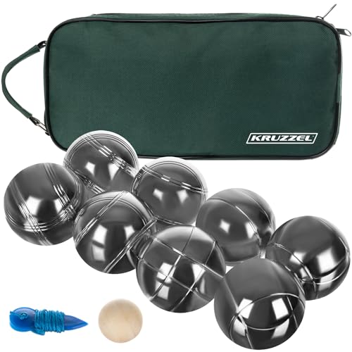KRUZZEL 22915 Lot de 8 boules avec accessoires pour activité