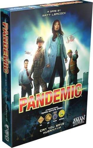 Z-Man Games , Pandemic , Board Game , Ages 8+ , 2-4 Players 
