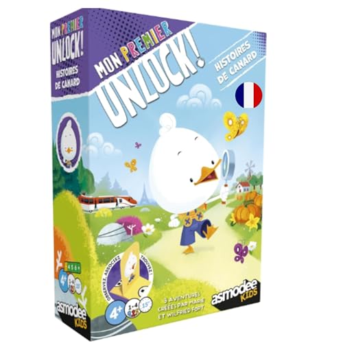Asmodee - Mon Premier Unlock! Histoires de Canard, Jeu de So
