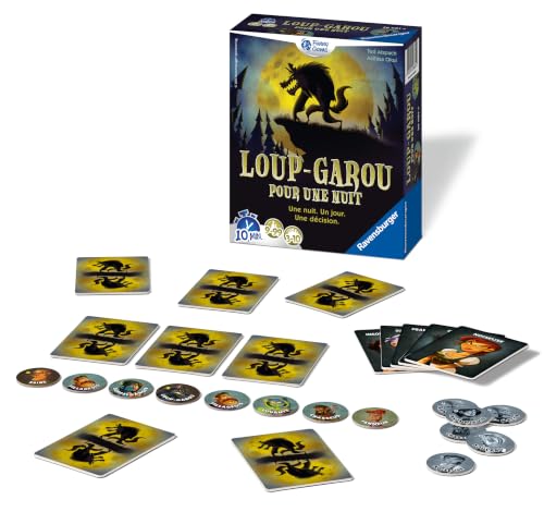 Ravensburger - Loup-Garou pour Une Nuit - Jeu de Société Lou