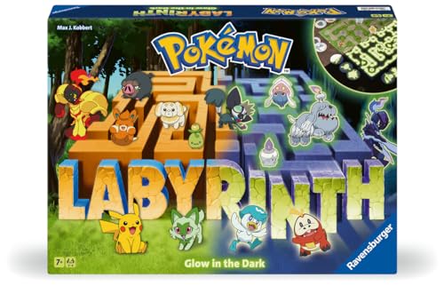 Ravensburger - Labyrinthe Pokémon Phosphorescent - Jeu Labyr
