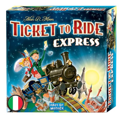 Asmodee Ticket to Ride Express, Jeu de Table, 2-4 Joueurs, 8