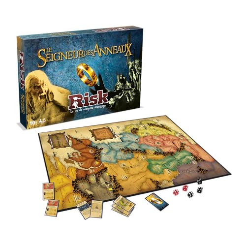 Winning Moves - Risk Le Seigneur des Anneaux - Jeu de sociét