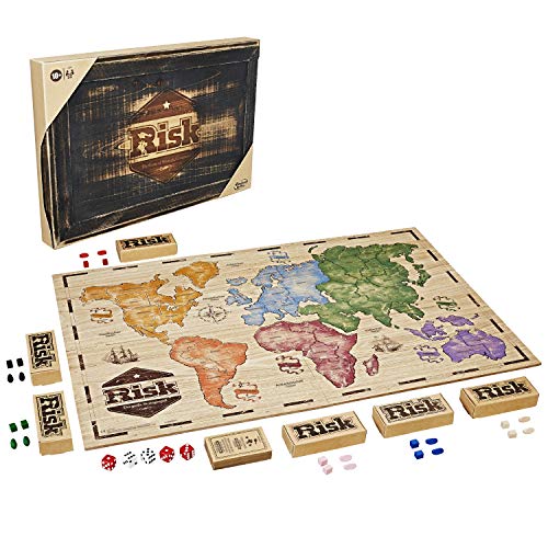 Hasbro Gaming- Risque Rustique, Grand Jeu de Stratégie en Éd