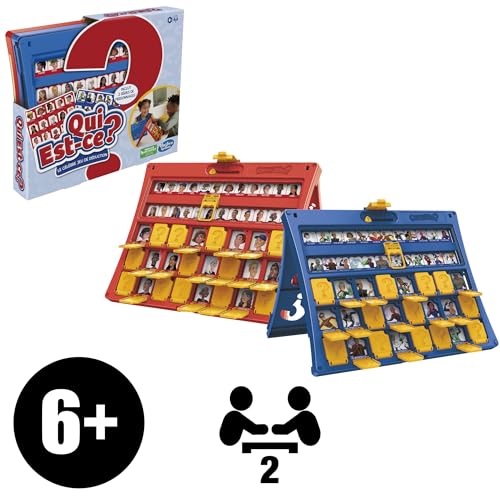 Hasbro Gaming Qui est-ce ? Jeu de Société, Célèbre Activité 