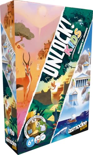 Asmodee - Unlock! Kids : Histoires De Légendes - Escape Game