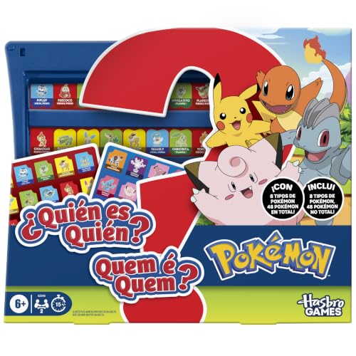 Jeu « Qui est Qui ? Édition Pokémon | 48 Pokémon | Jeux de s