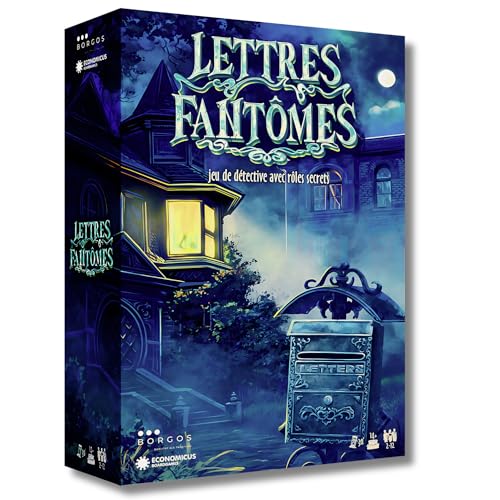 BORGOS Lettres Fantômes - Jeu de société enquête criminelle