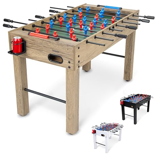 GoSports Baby-foot de 122 cm - Comprend 4 balles et 2 porte-