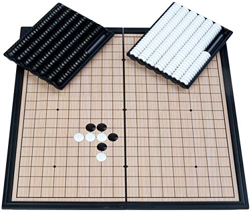 Engelhart - 250412 - Jeu de GO Magnétique de Voyage 19x19 - 