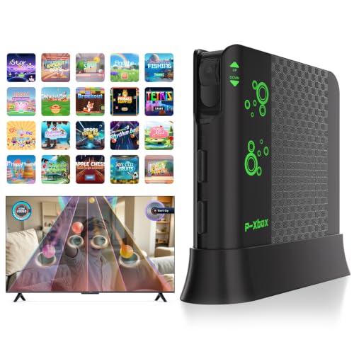 Acelufly Console de Jeux de Mouvement pour Enfants, Jeux TV 