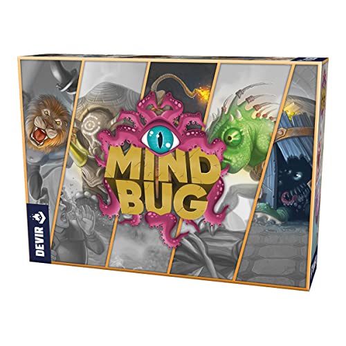 Devir Mindbug, Jeu de société en Famille, Facile et Amusant,