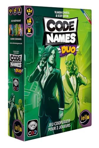 IELLO Codenames Duo Nouvelle Édition – Version française – J