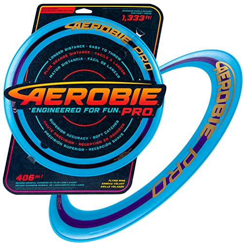 Aerobie Pro Bague volante (33 cm de diamètre) Couleurs aléat