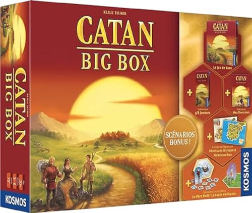 Asmodee - Catan : BIG Box - Jeu de Société Iconique pour Adu