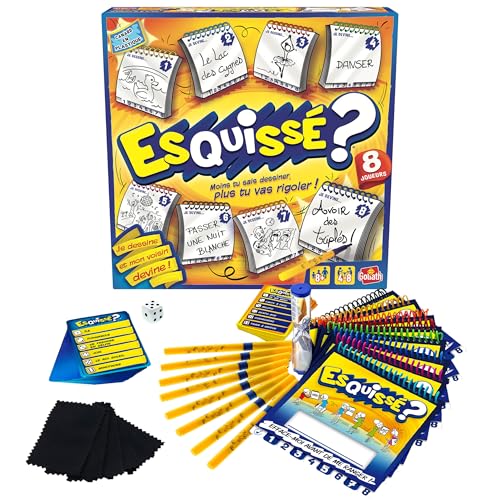 Goliath - ESQUISSE 8 JOUEURS - Jeux de Dessin - Jeu de Socié