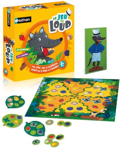 Nathan – Le Jeu du Loup - Premier Jeu de Société Coopératif 