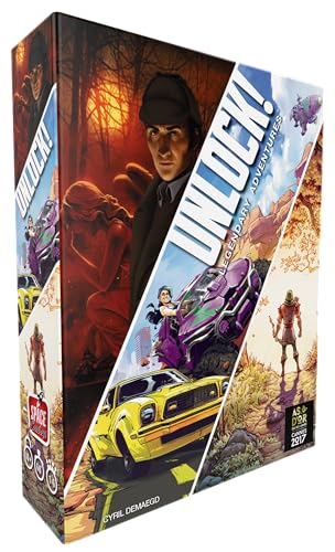 Asmodee - Unlock! Legendary Adventures - Jeu de Société - Es