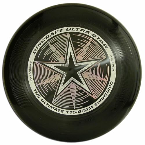Discraft- Ultra Star Noir175 GR Sport du Disque, DCUSBL, Noi