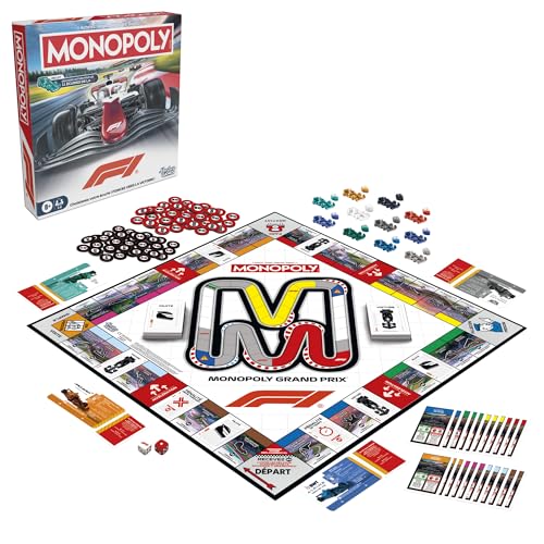 Monopoly F1, Jeu de Plateau | Jeu Formula 1 Officiel sous Li