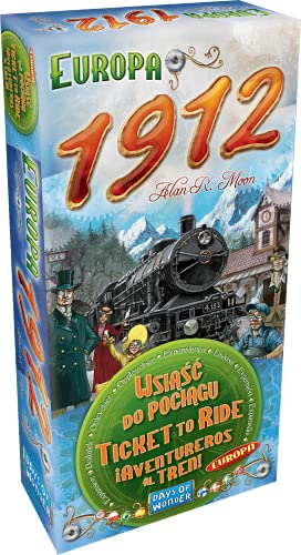ASMODEE Ticket to Ride - Europe 1912 Expansion Pack (DOW7201