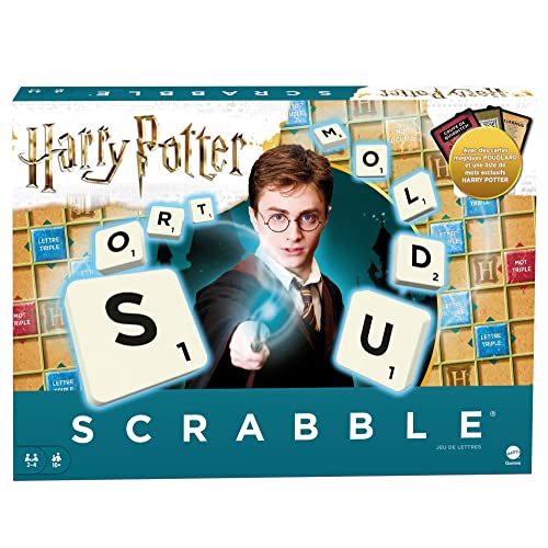 Mattel Games GPW41 Scrabble Édition Harry Potter, Jeu de soc