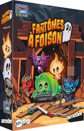 Asmodee - Fantômes à Foison - Lookout - Jeu de société Famil