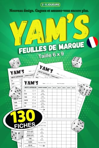 Bloc Scores Yam's 130 Feuilles