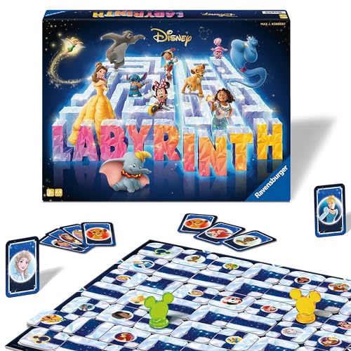 Ravensburger Labyrinthe Disney 100 Ans - Jeu de Société Clas