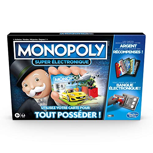 Monopoly Super Electronique, Jeu de société Classique, Techn