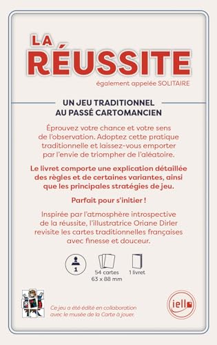 IELLO - Cartes Traditionnelles : Réussite - O.Dirler | Jeu d