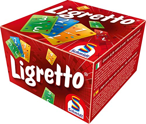 SCHMIDT SPIELE GMBH - 01307 - Jeu de Cartes - Ligretto - Rou